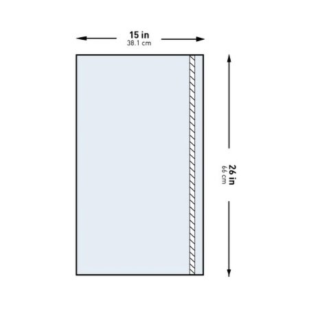 General Purpose Drape McKesson Utility Drape with Tape 15 W X 26 L Inch Sterile