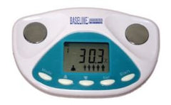 Fabrication Enterprises Body Anylizer Scale Hand-held Baseline® Digital Display Black