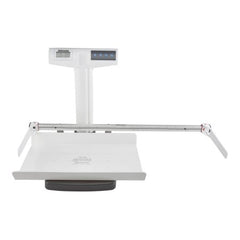 Health O Meter Pediatric Scale with Height Rod Health O Meter® Digital LCD Display 50 lbs. Weight Capacity White Battery Operated