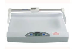 Health O Meter Pediatric Scale with Height Rod Health O Meter® Digital LCD Display 20 kg Capacity White Battery Operated