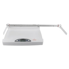 Health O Meter Pediatric Scale with Height Rod Health O Meter® Digital LCD Display 20 kg Capacity White Battery Operated
