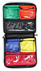 Thomas Transport Packs / EMS LID SECTION, BLS REMOVABLE REDLG W/COLORED POCKETS - M-1131965-2267 - Each