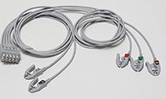 GE Healthcare ECG Leadwire Set 5 Lead, Grouped, Grabber-AHA For use With ECG Monitors