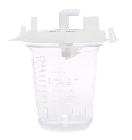 Suction Canister McKesson 1200 mL Pour Lid