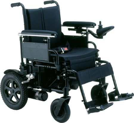 Drive Medical Bariatric Folding Power Wheelchair Cirrus Plus EC 24 Inch Seat Width 450 lbs. Weight Capacity