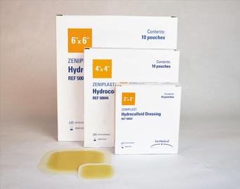 Focus Health Group Hydrocolloid Dressing Zeniplast 4 X 4 Inch Square Sterile