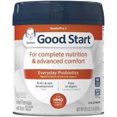Nestle Healthcare Nutrition Infant Formula Gerber® Good Start® GentlePro 2 24.5 oz. Canister Powder