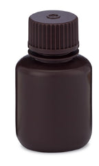 Globe Scientific Laboratory Bottle Diamond RealSeal™ Narrow Mouth / Round HDPE / Polypropylene Closure 30 mL (1 oz.)