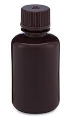 Globe Scientific Laboratory Bottle Diamond RealSeal™ Narrow Mouth / Round HDPE / Polypropylene Closure 60 mL (2 oz.)