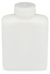 Globe Scientific Laboratory Bottle Diamond RealSeal™ Rectangular / Wide Mouth HDPE / Polypropylene Closure 1,000 mL (32 oz.)