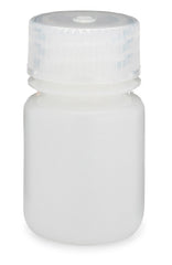 Globe Scientific Laboratory Bottle Diamond RealSeal™ Round / Wide Mouth HDPE 30 mL (1 oz.)
