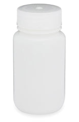 Globe Scientific Laboratory Bottle Diamond RealSeal™ Round / Wide Mouth HDPE 125 mL (4 oz.)