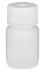 Globe Scientific Laboratory Bottle Diamond RealSeal™ Round / Wide Mouth Polypropylene 30 mL (1 oz.)