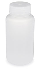 Globe Scientific Laboratory Bottle Diamond RealSeal™ Round / Wide Mouth Polypropylene 250 mL (8 oz.)