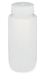 Globe Scientific Laboratory Bottle Diamond RealSeal™ Round / Wide Mouth Polypropylene 500 mL (16 oz.)