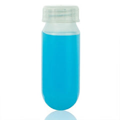 Globe Scientific Oakridge Centrifuge Tube Round Bottom Plain 70 mL Without Color Coding Attached Screw Cap Polypropylene Tube