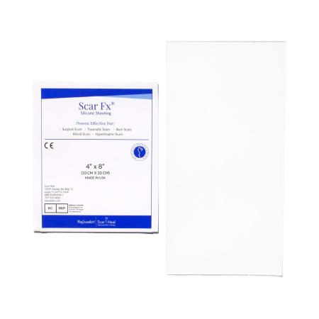 Scar Heal Scar Sheeting Kit Scar Fx® Silicone 4 X 8 Inch NonSterile