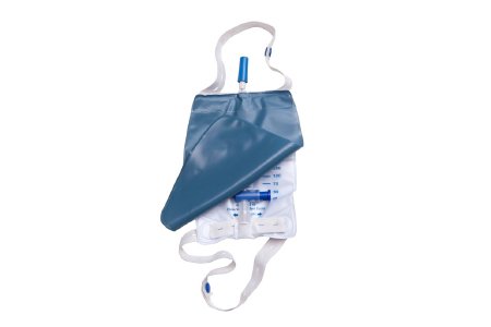 Sterigear Urinary Drain Leg Bag SteriGear® Fig Leaf® 1000 mL Sterile Anti-Reflux Barrier