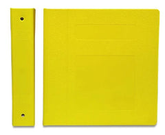 First Healthcare Products Binder Titan 3 Ring Yellow 250 Sheets Side Opening