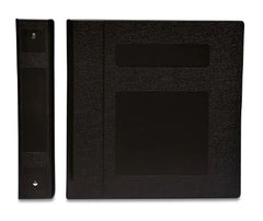 First Healthcare Products Binder Titan 3 Ring Charcoal Gray 250 Sheets Side Opening