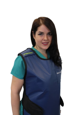 Wolf X-Ray Easy Wrap X-Ray Apron with Thyroid Collar Antimicrobial Large