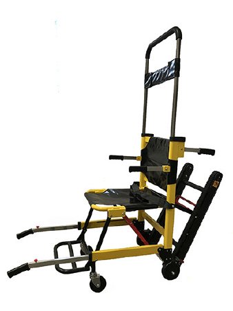 Fabrication Enterprises Evacuation Stair Chair Yellow Upholstery