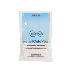 Fabrication Enterprises Instant Cold Pack Relief Pak® General Purpose Standard 6 X 9 Inch Plastic / Ammonium Nitrate / Water Disposable