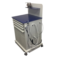 BR Surgical ENT Treatment Cabinet Otocart Aluminum 4 Drawers Without Lock