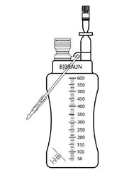 B. Braun BOTTLE, DRAINAGE ACCEL W/O DRAIN 600ML (25/CS)