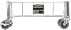 RJ Schinner Co Dolly Rubbermaid® Slim Jim® 4 Casters Without Handle Chrome - M-1135182-4254 - Case of 2