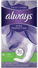 The Palm Tree Group Feminine Pad Always® Xtra Protection Pantyliner Regular Absorbency