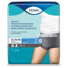 Essity HMS North America Inc Male Adult Absorbent Underwear TENA ProSkin™ Pull On with Tear Away Seams X-Large Disposable Moderate Absorbency - M-1135412-2010 - Case of 56
