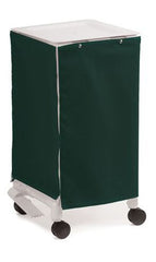 Market Lab Inc HAMPER, LINEN DELUXE FOREST GRN W/SKIRT - M-1136037-2300 - Each