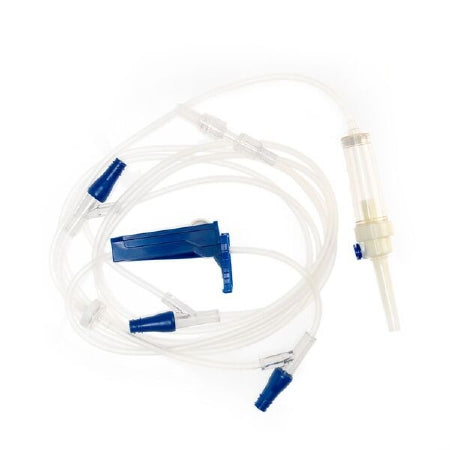 TrueCare Biomedix Primary Administration Set TrueCare™ 10 Drop / mL Drip Rate 110 Inch Tubing 3 Ports - M-1136432-3756 - Box of 50