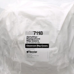 Texwipe Cleanroom Mop Head Cover / Pad Kit Texwipe® AlphaMop™ White Polyester / Foam Disposable - M-1136581-3727 - Case of 150