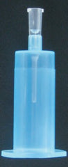 Blood Transfer Device with Female Luer Adapter McKesson Translucent Blue, Plastic For the Needleless Transfer of Blood