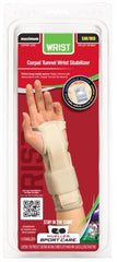 Mueller Sports Medicine Wrist Brace Mueller® Carpal Tunnel Fabric / Metal Left or Right Hand Beige Small / Medium