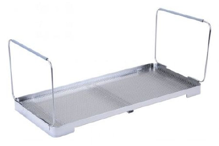 V. Mueller Genesis® Sterilizer Lifting Platform 3/4 X 10-2/5 X 20-1/3 Inch Inside Dimensions, 1-1/3 X 10-3/5 X 20-1/2 Inch Outside Dimensions, Solid Sides, Perforated Bottom