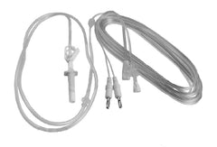 Symmetry Surgical Irrigation Connector Tubing Olsen ® 12 Foot Length Twin Pin Connector Gray