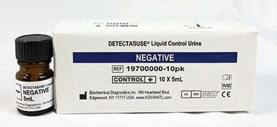 Kova International Drugs of Abuse Control Detectabuse® Urine Negative Level 10 X 5 mL
