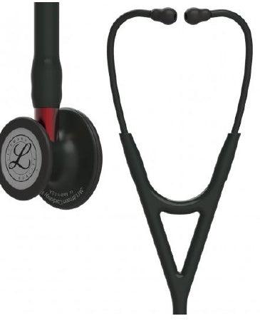 3M Cardiology Stethoscope 3M™ Littmann® Cardiology IV™ Black 2-Tube 27 Inch Tube Double-Sided Chestpiece