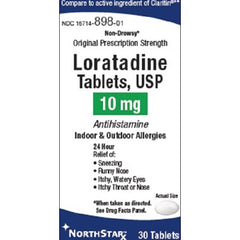 NorthStar Rx Allergy Relief 10 mg Strength Tablet 300 per Bottle