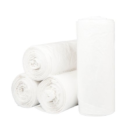 Trash Bag McKesson 40 to 45 gal. White LLDPE 0.80 Mil. 40 X 46 Inch Star Seal Bottom Coreless Roll - M-1137635-1422 - Case of 100