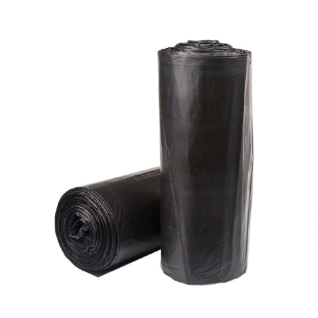 Trash Bag McKesson 40 to 45 gal. Black HDPE 22 Mic. 40 X 48 Inch Star Seal Bottom Coreless Roll - M-1137650-1312 - Case of 150