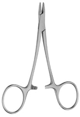 V. Mueller Needle Holder V. Mueller® 4-3/8 Inch Length Light Longitudinally Serrated Jaws Finger Ring Handle - M-1137796-4154 - Each