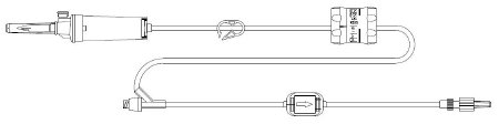 Primary Administration Set MedStream 20 Drops / mL Drip Rate 84 Inch Tubing - M-1137998-1840 - Each