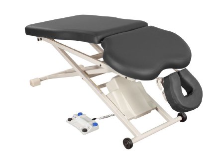 Oakworks TABLE, PHYSICAL THERAPY POWER HIGH/LOW W/PAD COAL 1.75"