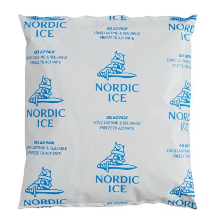 Nordic Ice Refrigerant Gel Pack Nordic Ice 1 X 5-1/2 X 6-1/2 Inch, 16 oz. For Safe Transport of Food, Pharmaceuticals and Medical Products