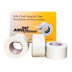 Medical Tape AMD Ritmed Skin Friendly Nonwoven 1 Inch X 10 Yard White NonSterile