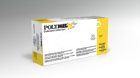 Ventyv Exam Glove Polymed® TLC X-Small NonSterile Latex Standard Cuff Length Fully Textured White Not Chemo Approved - M-1139307-3688 - Case of 1000